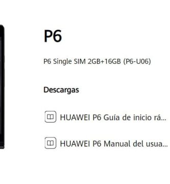 manual de usuario huawei p6 en español pdf.