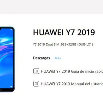 manual huawei y7 2019.