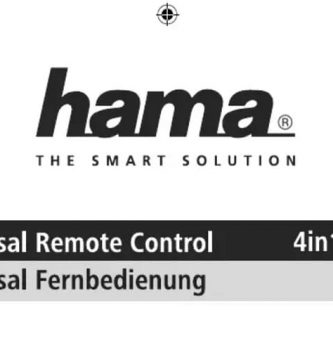 Hama Universal 4in1 manual pdf.
