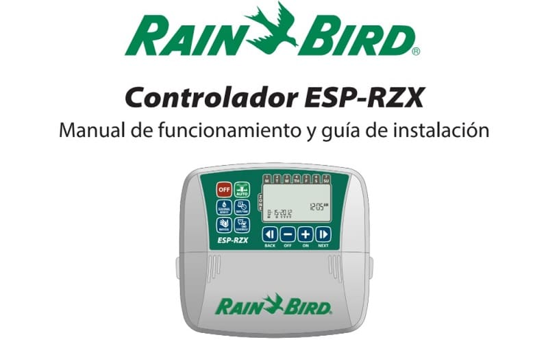 Rainbird ESP-RZX pdf.