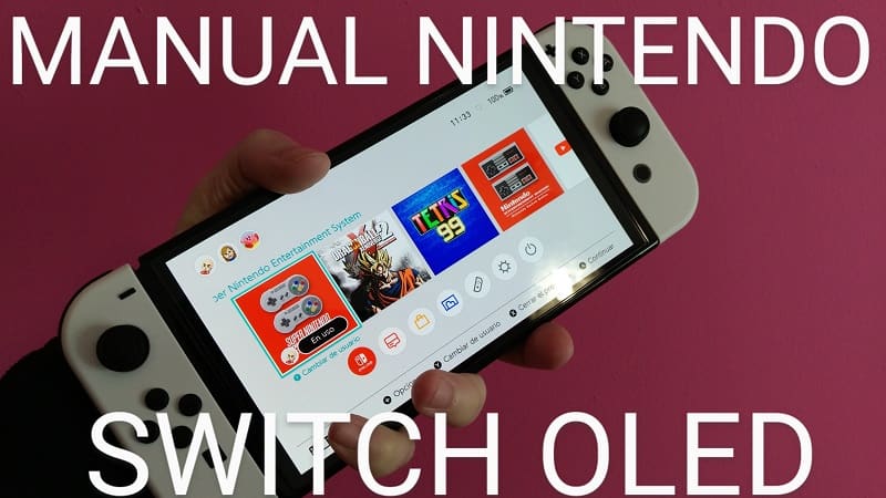 Guía Nintendo Switch Oled.