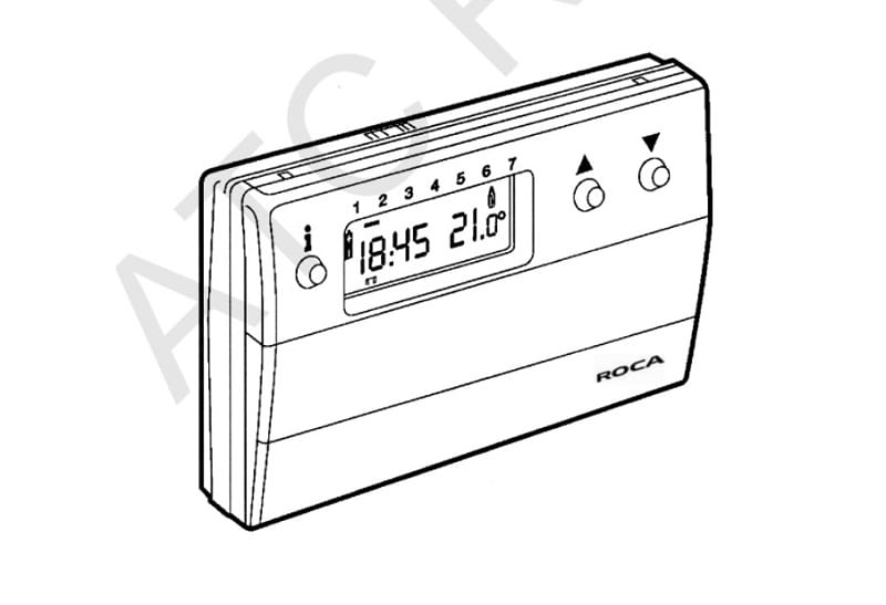 Guía termostato TX 400 en PDF.