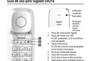 Manual de Usuario Gigaset DA210 en PDF.
