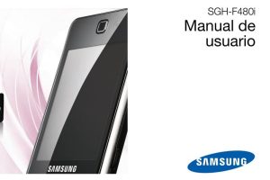 Manual de Usuario Teléfono Samsung SGH-F480I.