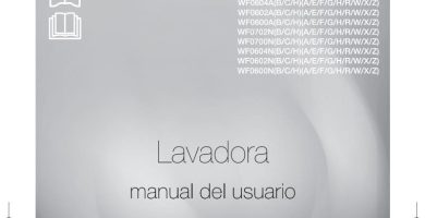 Manual de Instrucciones Lavadora Samsung WF0602NCW PDF.