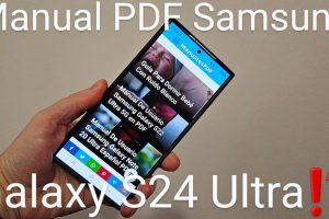 Manual De Usuario Samsung Galaxy S24 Ultra en PDF.